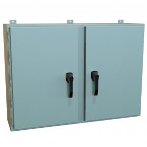 Hammond Manufacturing HN4WM304210GY Type 4 Two Door Wallmount Enclosure