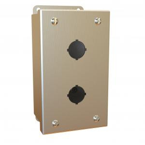 Hammond Manufacturing 1435MS16B Type 4, 4X Stainless Steel Pushbutton Enclosure