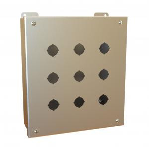 Hammond Manufacturing 1435S16K Type 4, 4X Stainless Steel Pushbutton Enclosure