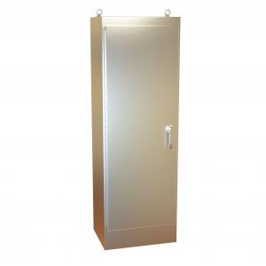 Hammond Manufacturing HN4FS722418S16 Type 4X Continuous Hinge Door Stainless Steel Single Access Freestanding Enclosure