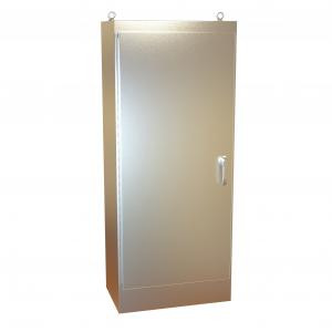 Hammond Manufacturing HN4FS723018S16 Type 4X Continuous Hinge Door Stainless Steel Single Access Freestanding Enclosure