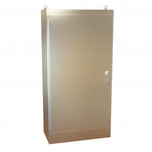 Hammond Manufacturing HN4FS723618S16 Type 4X Continuous Hinge Door Stainless Steel Single Access Freestanding Enclosure