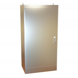 Hammond Manufacturing HN4FS723624SS Type 4X Continuous Hinge Door Stainless Steel Single Access Freestanding Enclosure