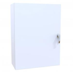 Hammond Manufacturing EN4SD483616SSWH Type 4X Hinge Door Painted White Stainless Steel Wallmount Enclosure