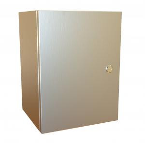 Hammond Manufacturing EN4SD161210S16 Type 4X Hinge Door Stainless Steel Wallmount Enclosure