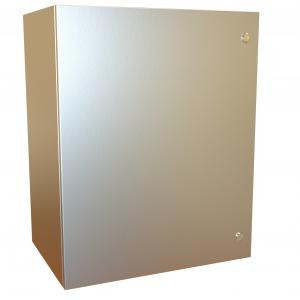 Hammond Manufacturing EN4SD302416SS Type 4X Hinge Door Stainless Steel Wallmount Enclosure