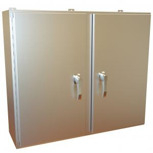 Hammond Manufacturing HN4WM364212SS Type 4X Stainless Steel Two Door Wallmount Enclosure