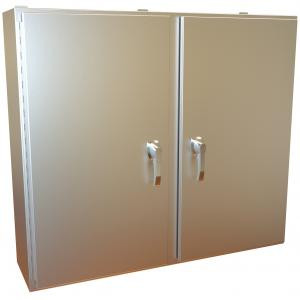 Hammond Manufacturing HN4WM424812S16 Type 4X Stainless Steel Two Door Wallmount Enclosure