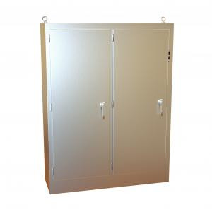 Hammond Manufacturing 2UHD725518N4SS Type 4X Stainless Steel Two-Door Freestanding Disconnect Enclosure