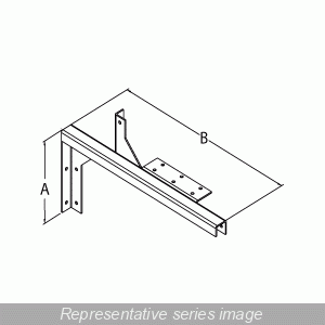 Hammond Manufacturing CWHW8 Wall Type Bracket Hanger