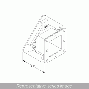 Hammond Manufacturing 1487BV1 Wireway Box Entry Swivel Nipple