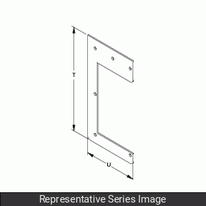 Hammond Manufacturing 1487EL1SS Stainless Steel Drop Hanger