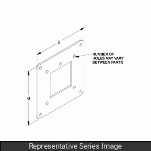 Hammond Manufacturing 1487ERCDSS Stainless Steel Center Hole Reducer