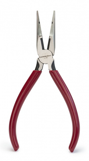 Platinum Tools 12102C 6" Long Nose Telcom Pliers