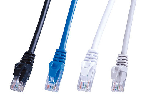 Vanco CAT6A-10BK 10ft. Black Cat6A 550MHz Network Patch Cable