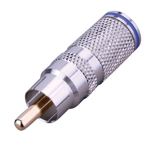 Vanco CRCA6Q RG6 Quad Generation II Compression RCA Male Plug