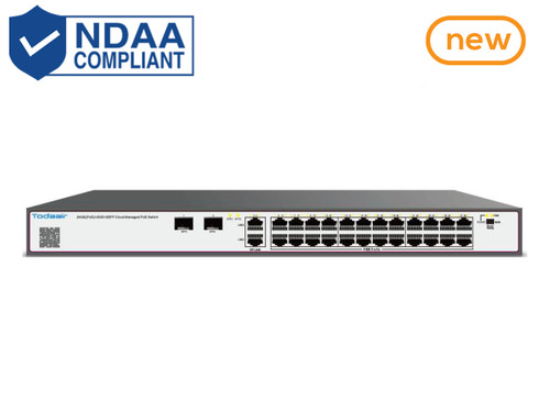 Todaair TD-SW24G-2GFP 24-Port Gigabit PoE Switch