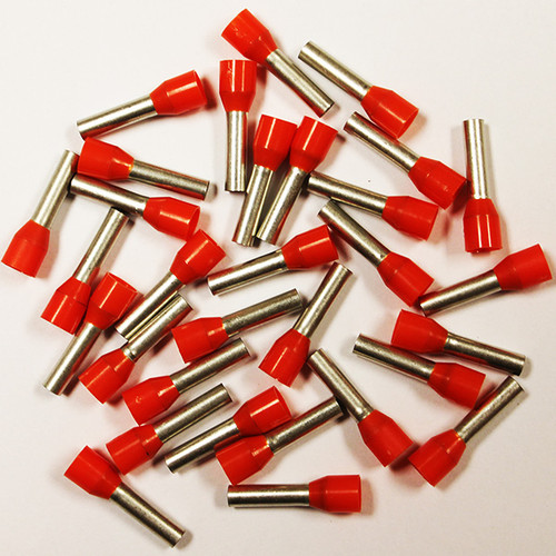 Eclipse 701-145 Orange AWG 12 12mm Barrel Wire Ferrule, 200 Pack