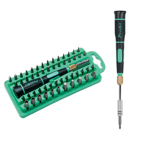 Pro'sKit SD-9828 58-Piece Screwdriver & Bit Set