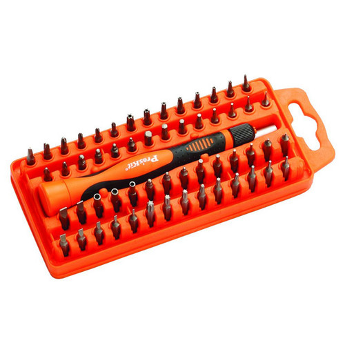 Pro'sKit 902-219 58-Piece Precision Electronic Screwdriver Bit Set