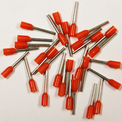 Eclipse 701-010 Orange AWG 20 10mm Barrel Wire Ferrule, 500 Pack
