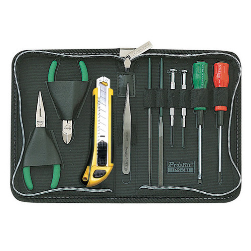 Pro'sKit 500-025 10-Piece Compact Tool Kit
