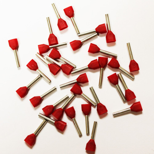 Eclipse 701-009 Orange AWG 20x2 Twin 8mm Barrel Wire Ferrule, 500 Pack