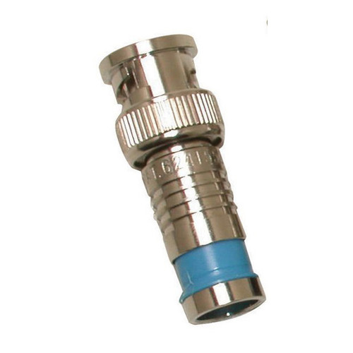Eclipse 705-007-BU-10 RG6Q BNC Compression Connector, 10 Pack