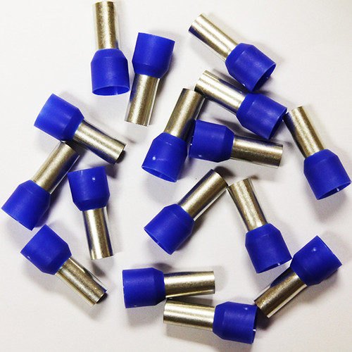 Eclipse 701-087 Blue AWG 6 12mm Barrel Wire Ferrule, 100 Pack