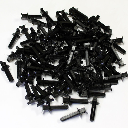 Eclipse 902-569 QuikZip Black Anchor Plugs, 100 Pack