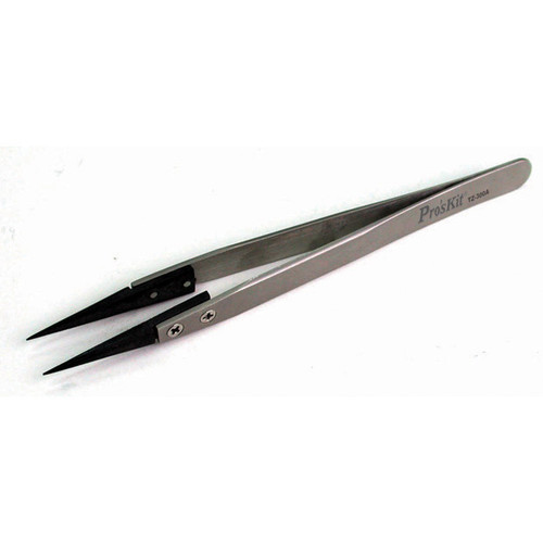 Pro'sKit 900-268 ESD Safe-tipped Tweezers
