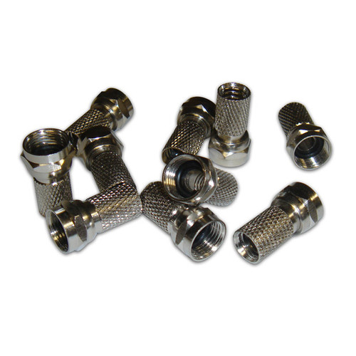 Eclipse 902-368-10 RG6 CATV F Twist-On Connector, 10 Pack