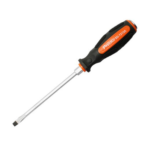 Pro'sKit SD-7213A 1/4" Slotted Striking Head Screwdriver