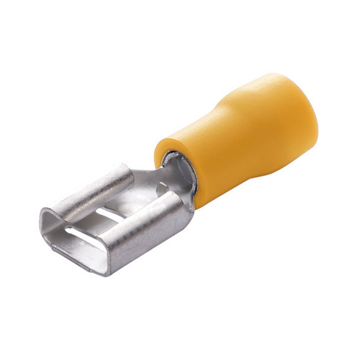 Eclipse 902-426-10 AWG 12-10 Yellow Vinyl Insulated Female Disconnects, 10 Pack