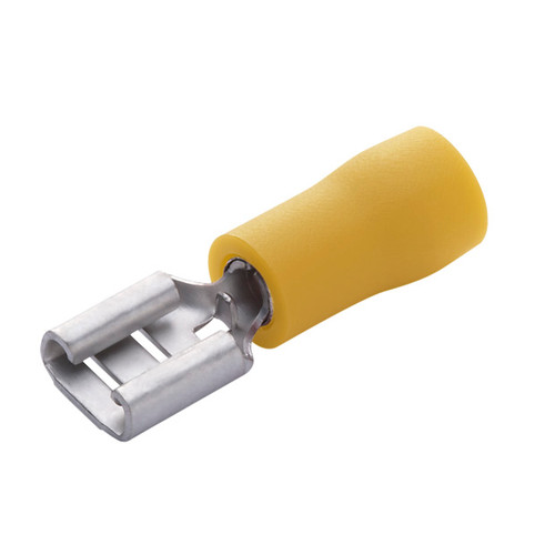 Eclipse 902-425-10 AWG 12-10 Yellow Vinyl Insulated Female Disconnects, 10 Pack