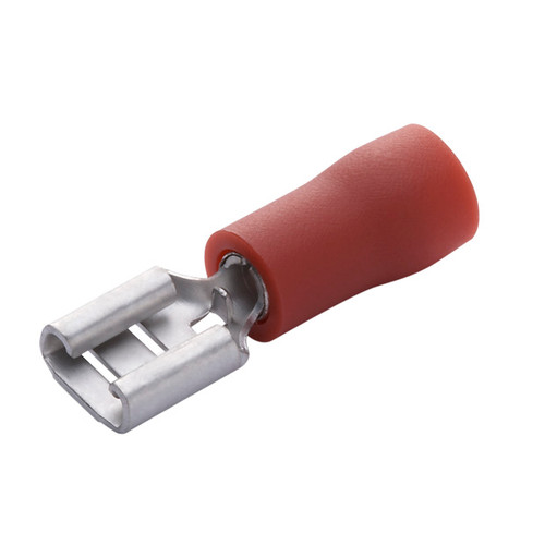 Eclipse 902-421-10 AWG 22-16 Red Vinyl Insulated Female Disconnects, 10 Pack