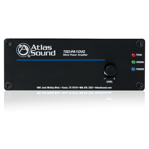Atlas TSD-PA10VG 10W Mono 4/25V/70.7V/100V Power Amplifier