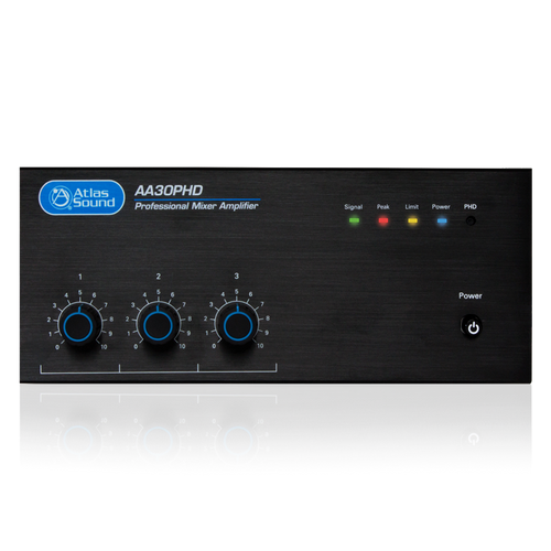 Atlas AA30PHD 3-Input, 30-Watt Mixer Amplifier