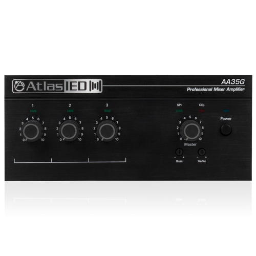 Atlas AA35G 3-Input, 35-Watt Mixer Amplifier