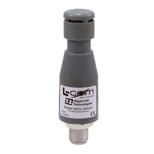 L-Com HGV-2402U 2.4 GHz 2 dBi Omnidirectional Antenna