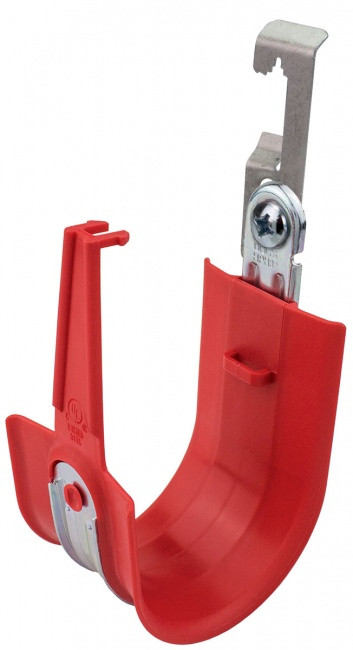 Platinum Tools HPH32W-25R 2" Snap-Lock Batwing HPH Red J-Hooks, 25 Pack