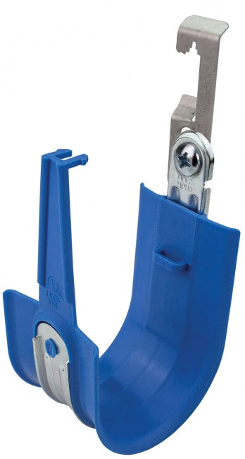 Platinum Tools HPH64W-25BL 4" Snap-Lock Batwing HPH Blue J-Hooks, 25 Pack