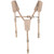 Klein 5413 Soft Leather Work Belt Suspenders