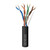 Genesis 50905008 24/4PR Cat5E Direct Burial Black 500Ft. Reel