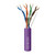 Genesis 50781110 24/4PR Cat5E Purple 1000Ft. Pull Box