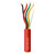 Genesis 43015504 22/4 Solid Red 500Ft. Pull Box