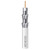 Genesis 50271101 RG6 BC Quad-Shield 3GHZ White 1000Ft. Pull Box