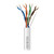 Genesis 50782101 24/4PR Cat5E White 1000Ft. Reel-in-a-Box