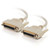C2G CG02647 15Ft DB25 F/F Serial RS232 Extension Cable