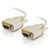 C2G CG03044 6Ft DB9 F/F Serial RS232 Beige Null Modem Cable